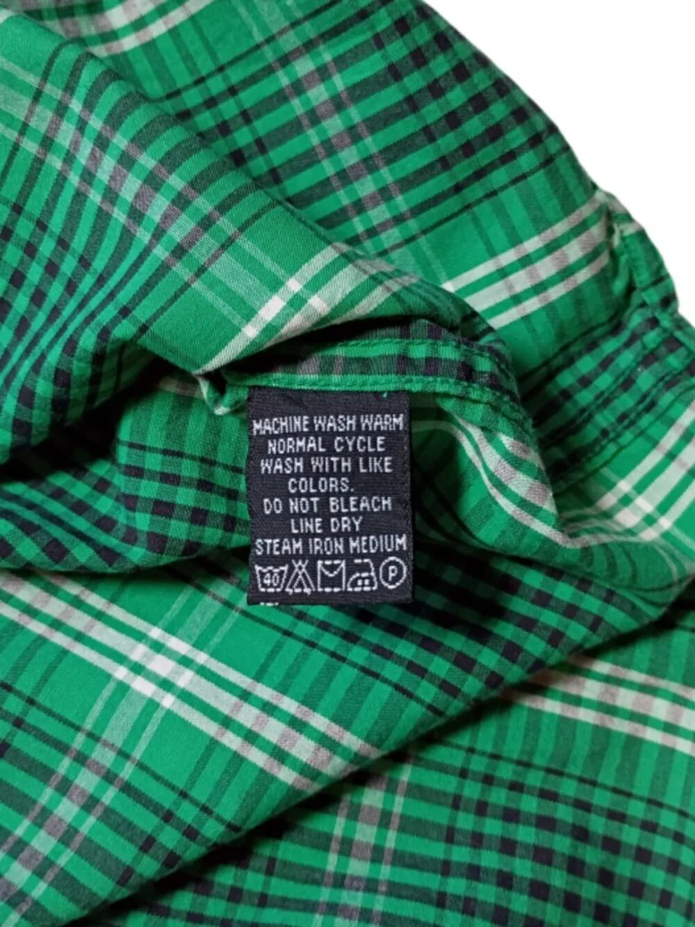 Polo Jeans Co Ralph Lauren Men’s Plaid Button Shirt XL Cowboy Western